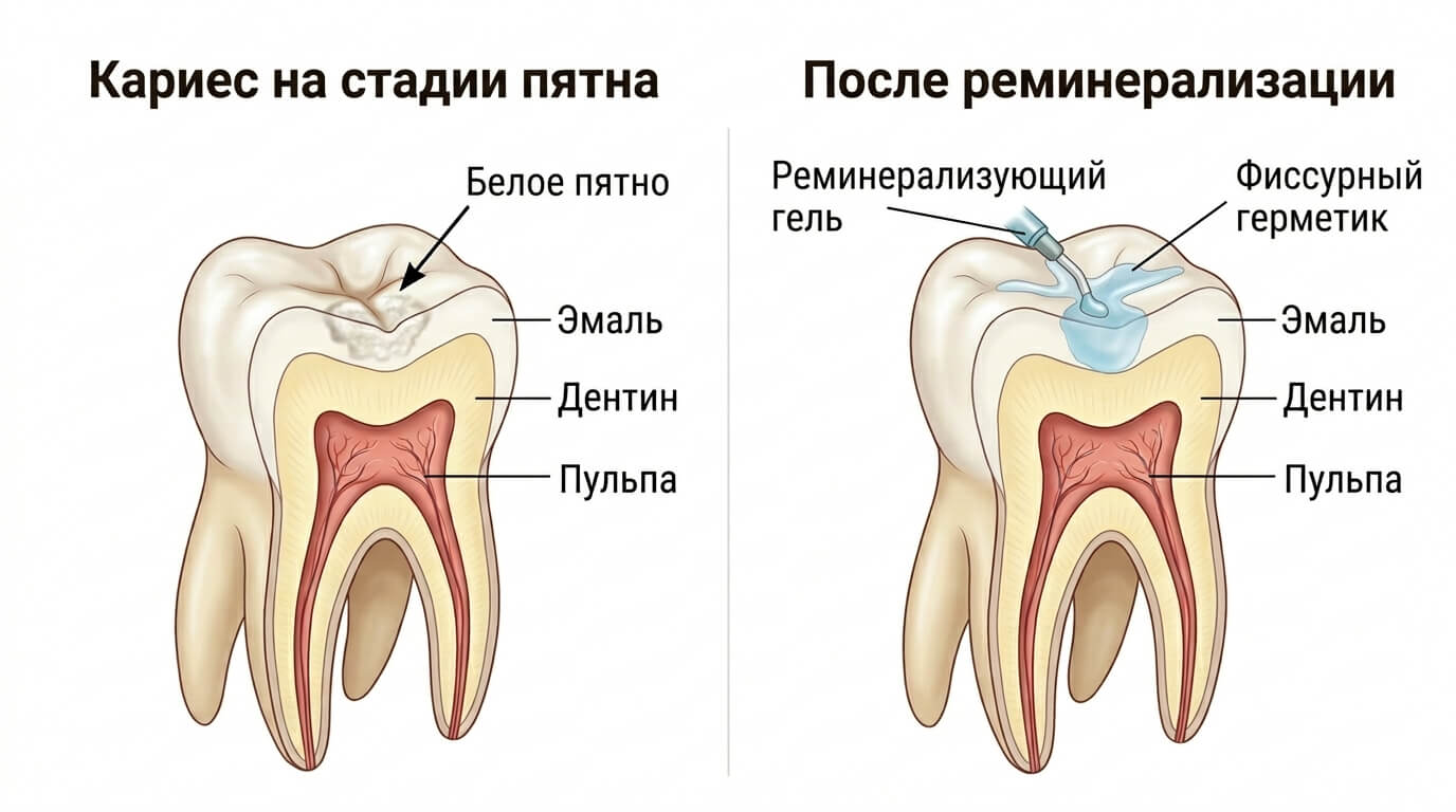 Лечение кариеса