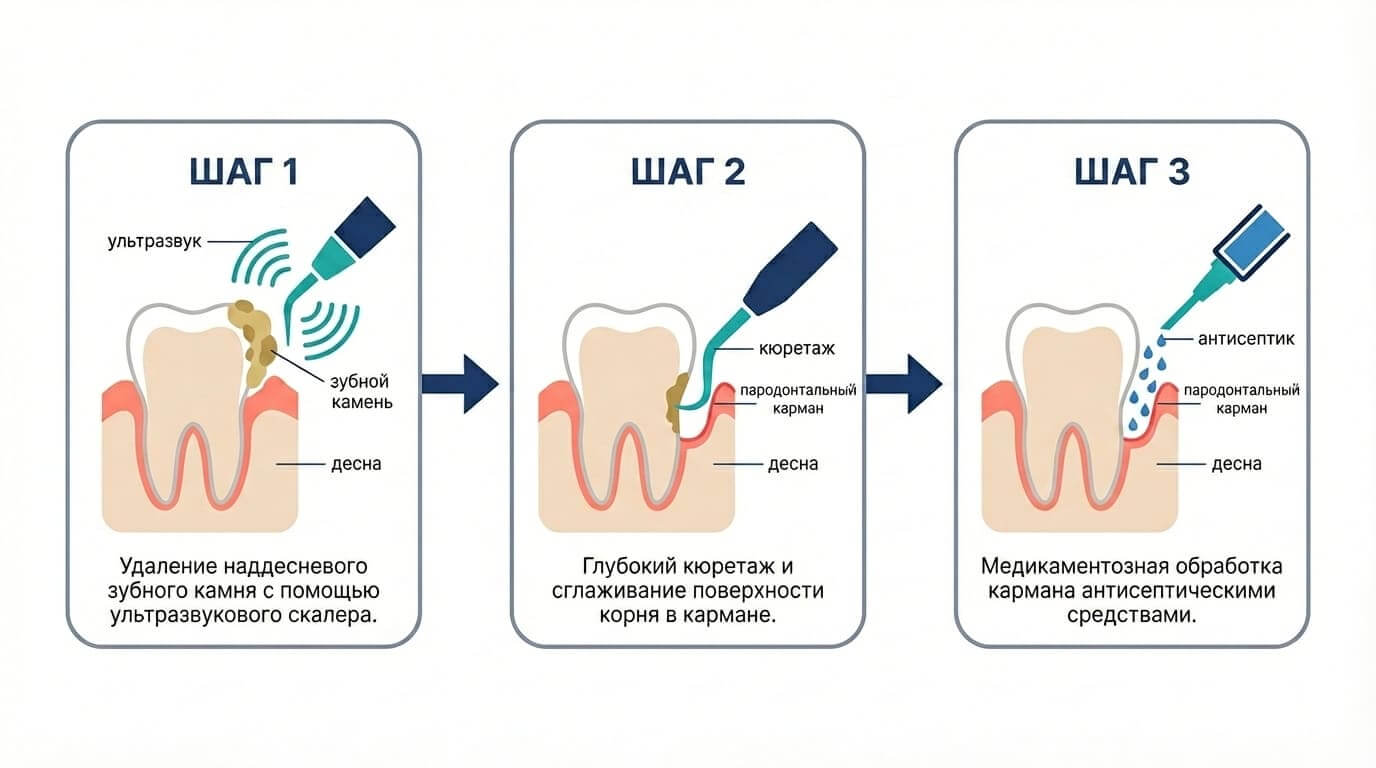 Лечение пародонтоза