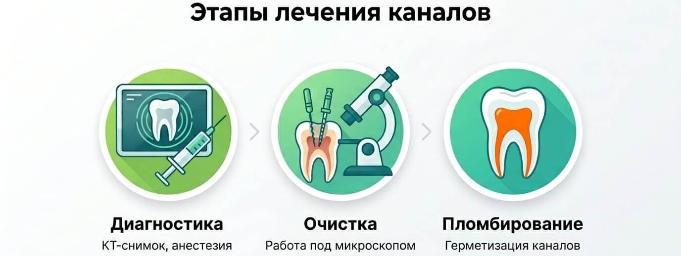 Лечение зубных каналов