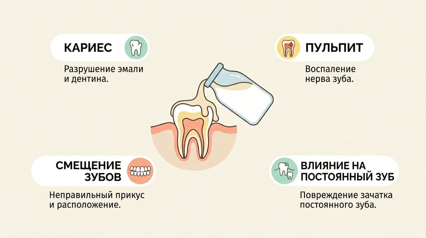 Лечение зубов у детей